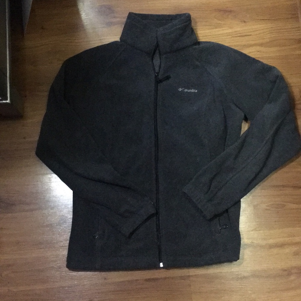 Grey Fleece Columbia Jacket